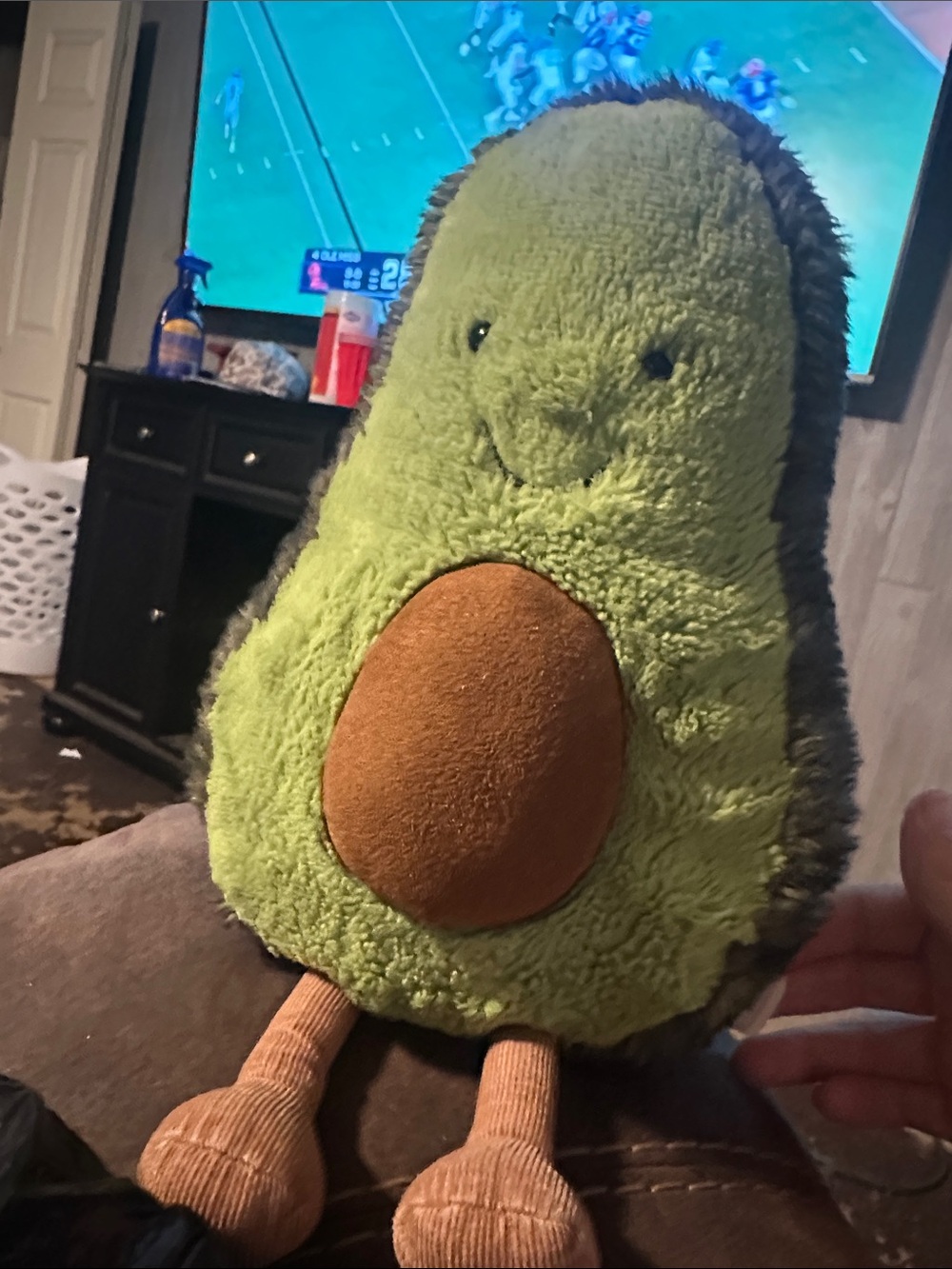 Plush Avocado Reptile Toy - Green jellycat